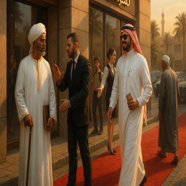 الجلابية المطرودة والهوية المحطّمة: تشريح انتحار حضاري في مقهى مصري